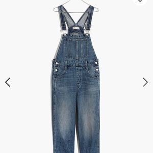 Madewell Straight Leg Overalls - Size M